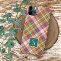 Padrão Xadrez de Verão Elegante Personalizado