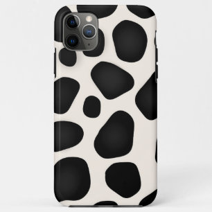 Capa Para iPhone 11 Pro Max Padrões design preto modernos