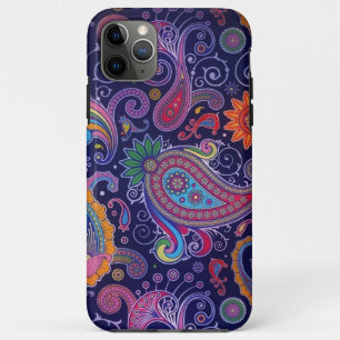 Capa Para iPhone 11 Pro Max Paisley Purple rosa