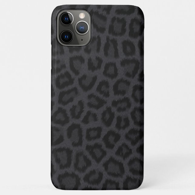 Capa Para iPhone 11 Pro Max Pantera preta (Verso)