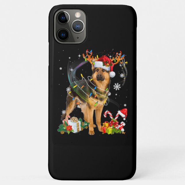 Capa Para iPhone 11 Pro Max Pastor de Natal (Verso)