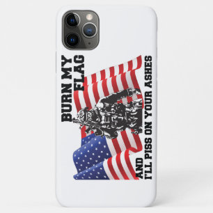Capa Para iPhone 11 Pro Max Patriota Americano