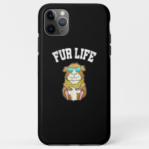 Capa Para iPhone 11 Pro Max Peles de Hamster-Guiné Proprietário Legal de Pet-L