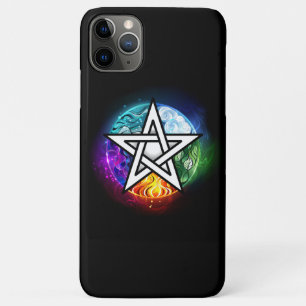 Capa Para iPhone 11 Pro Max Pentagrama do Wiccan