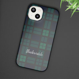 Capa Para iPhone 11 Pro Max Personalização da Xadrez do Clã de Tartan Preto Pe