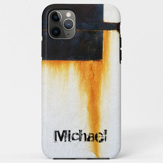 Capa Para iPhone 11 Pro Max Personalizado - iPhone portátil com gabinete de Ba (Verso)