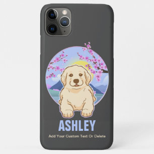 Capa Para iPhone 11 Pro Max Pet de cachorro-dotado de Gpresente de Gota Kawaii