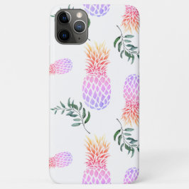 CAPA PARA iPhone 11 PRO MAX PINK PINEAPPLE TRENDY PATTERE