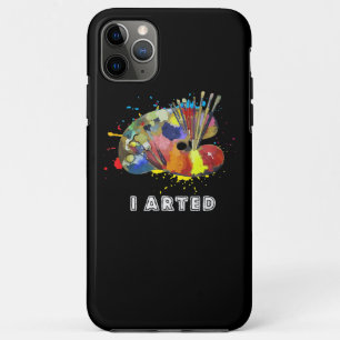 Capa Para iPhone 11 Pro Max Pintura Arranjei Artista de Pintura por Pintura Di
