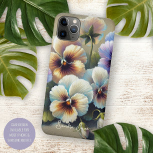 Capa Para iPhone 11 Pro Max Pinturas Chic Clássicas de Belas Artes Pintura Bot