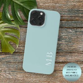 Capa Para iPhone 11 Pro Max Ponto Verde do Pastel Leve Personalizado Seafoam S