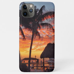Capa Para iPhone 11 Pro Max pôr do sol tropical da Florida Keys