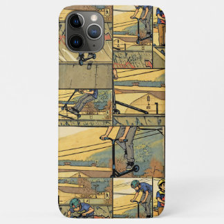 Capa Para iPhone 11 Pro Max Prática de Patinete - Ciclista de Patinete