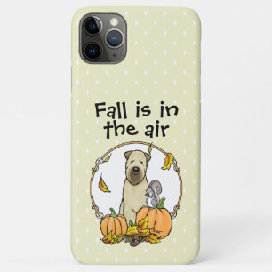 Capa Para iPhone 11 Pro Max Pumpkins Cute de Queda de Terrier (sem punho 1b2)