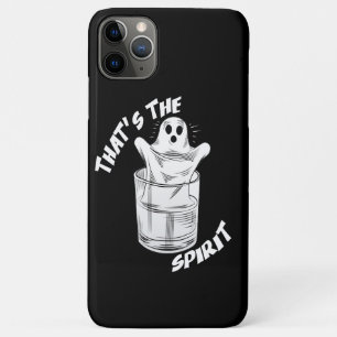 Capa Para iPhone 11 Pro Max Que Espírito - Espírito Dia de as Bruxas engraçado