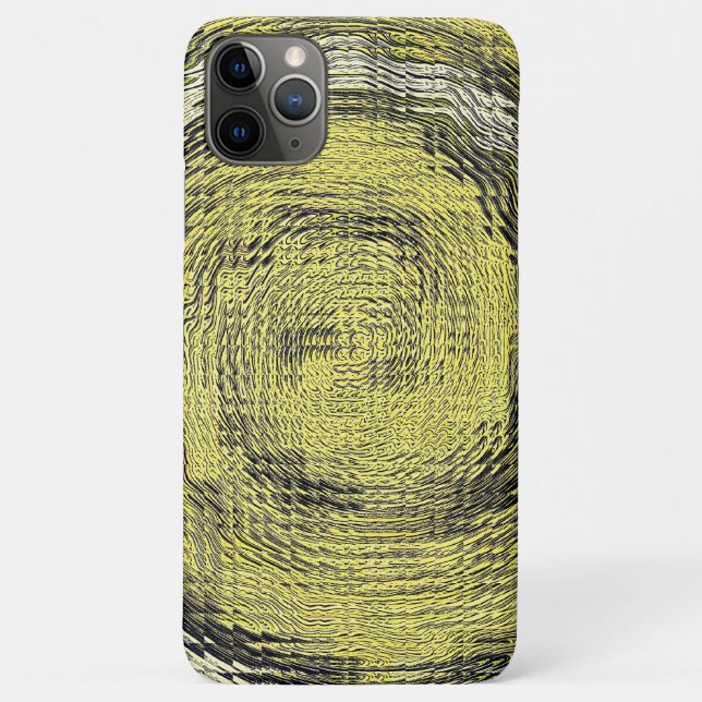 Capa Para iPhone 11 Pro Max Raio Dourado IV (Verso)