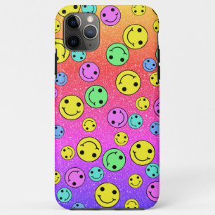 Capa Para iPhone 11 Pro Max Rostos sorridentes da bateria