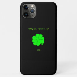 Capa Para iPhone 11 Pro Max Rua Feliz, iPhone 11 Pro Max Case do Dia de Patric