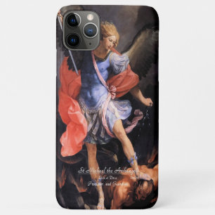 Capa Para iPhone 11 Pro Max Santo Michael, o Arcanjo