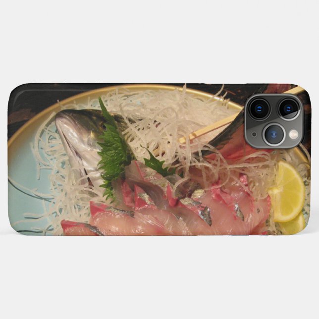 Capa Para iPhone 11 Pro Max Sashimi 刺 身 (Verso (horizontal))