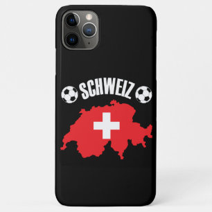 Capa Para iPhone 11 Pro Max Schweiz Suiça Map Soccer