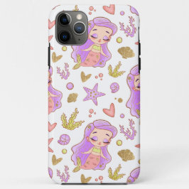 Capa Para iPhone 11 Pro Max Seascape with Beach, Great Wave & Mount Sea Case