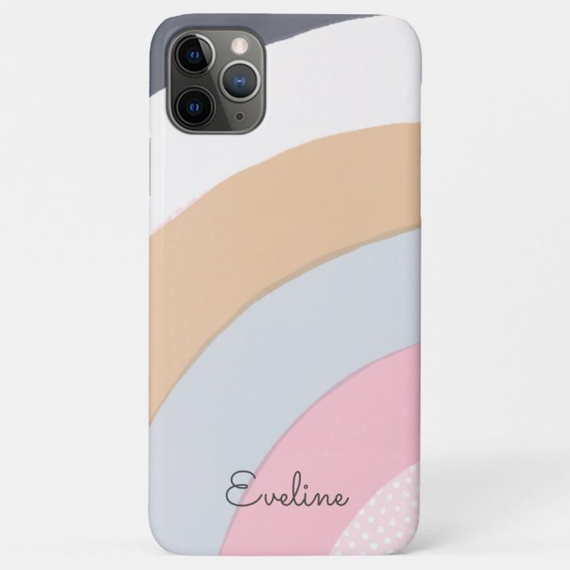 Capa Para iPhone 11 Pro Max Seja o Arco-Íris (Verso)