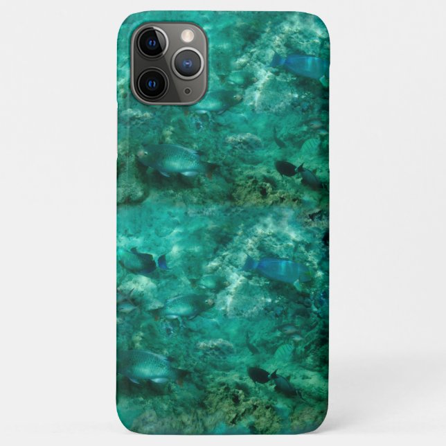 Capa Para iPhone 11 Pro Max Sob o mar (Verso)