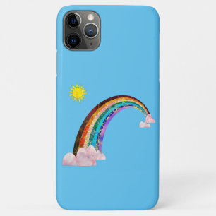 Capa Para iPhone 11 Pro Max Sol e arco-íris 2