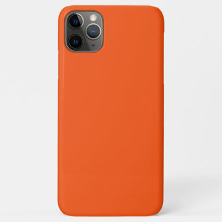 Capa Para iPhone 11 Pro Max Solid neon orange