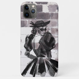 Capa Para iPhone 11 Pro Max "Street Muse - Moda na Parede"