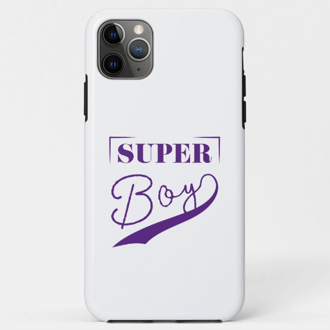 Capa Para iPhone 11 Pro Max Super Boy (Verso)