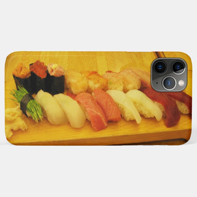Capa Para iPhone 11 Pro Max Sushi 寿 司 (Verso (horizontal))