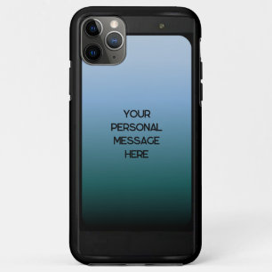 Capa Para iPhone 11 Pro Max Tela Personalizada Faux Cellphone
