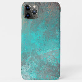 Capa Para iPhone 11 Pro Max Tendy Turquoise e Cinzas