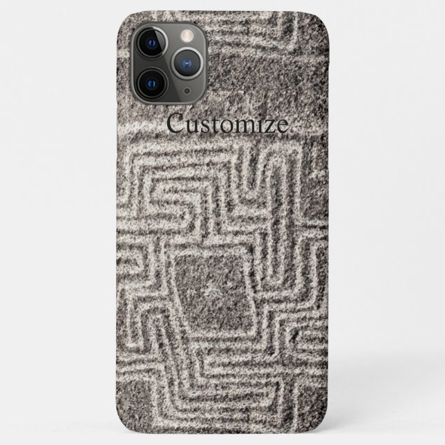 Capa Para iPhone 11 Pro Max Thunder_Cove da Pedra do Maze do Hemet (Verso)