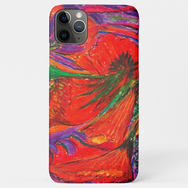 Capa Para iPhone 11 Pro Max Title: Floral iPhone / iPad Case – Nature-Inspired (Verso)