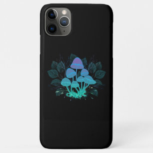 Capa Para iPhone 11 Pro Max Toadstools em arbustos
