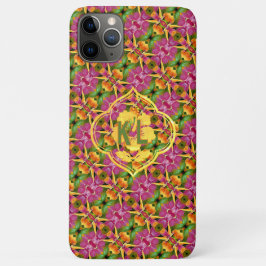 Capa Para iPhone 11 Pro Max Tropical Havaiano Floral Boêmio Aloha