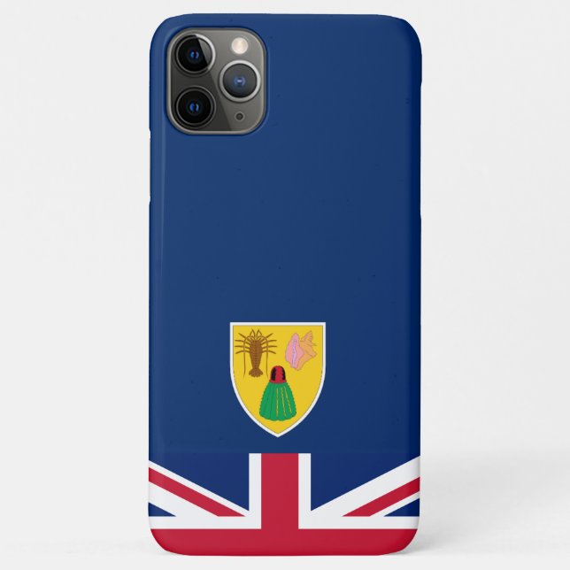 Capa Para iPhone 11 Pro Max Turcos e Caicos (Verso)