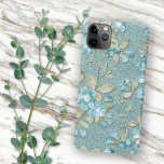 Capa Para iPhone 11 Pro Max Turquesa Seafoam Teal Blue Floral Watercolor<br><div class="desc">Turquesa aqua contemporânea, teal, verde-marisca e padrão floral de cor aquosa bege em fundo brilhante falso. Belo, moderno e legal cobrir para o motif motif motif motif motif motif motif, experiente e amante da arte, que quer proteger seu telefone de poeira e sujeira, visto e lágrimas. Este design está disponível...</div>