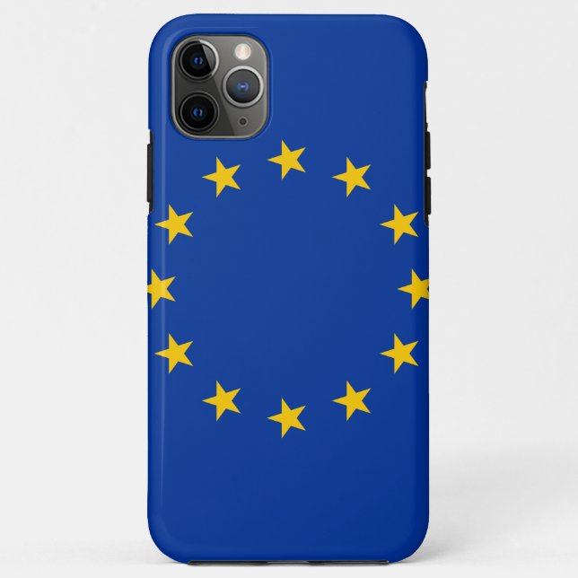 Capa Para iPhone 11 Pro Max União Europeia (Verso)
