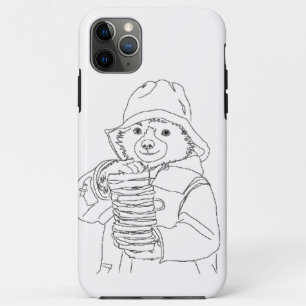 Capa Para iPhone 11 Pro Max Urso com Sanduíches