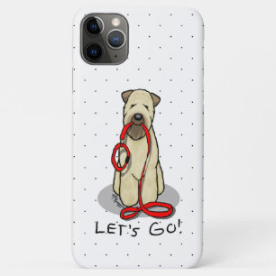 Capa Para iPhone 11 Pro Max Vamos! Cão de Terrier de Walk Wheaten (batido em 1