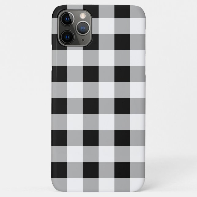 Capa Para iPhone 11 Pro Max Verificação de Buffalo (Verso)