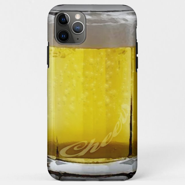 Capa Para iPhone 11 Pro Max Vidro da cerveja (Verso)