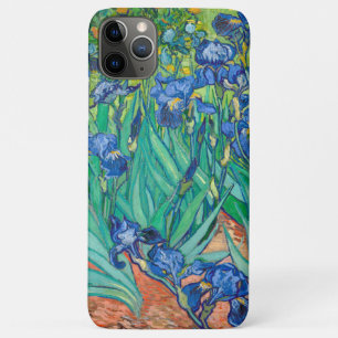 Capa Para iPhone 11 Pro Max Vincent Van Gogh Íris Floral Vintage Arte Fina