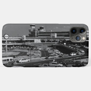 Capa Para iPhone 11 Pro Max Vintage Alemanha Berlim Aeroporto de Tegel