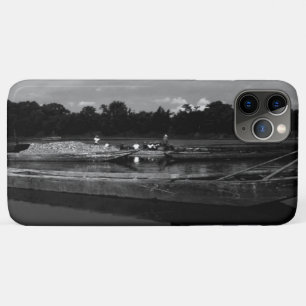 Capa Para iPhone 11 Pro Max Vintage China Guilin Cormorer Pescador