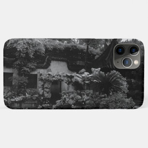 Capa Para iPhone 11 Pro Max Vintage China Xangai Yuyuan, plantas de jardim